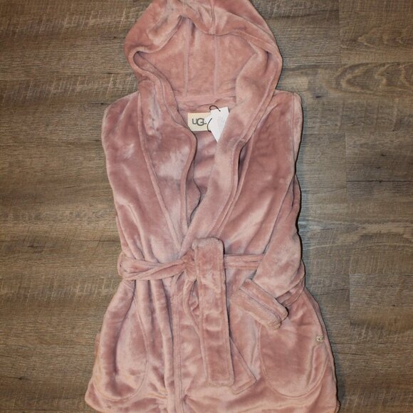 UGG Intimates & Sleepwear Nwt Ugg Miranda Rose Pink Plush Hooded